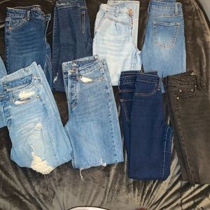 Like new jeans sold in bundle